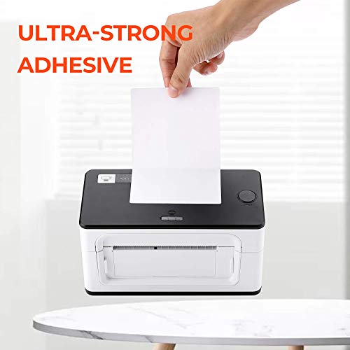 MUNBYN 4x6 Direct Thermal Fanfold Shipping Labels 500 Pics for Address Mailing Postage USPS UPS FedEx Amazon Ebay Shipping Labels, Commercial Grade image 1