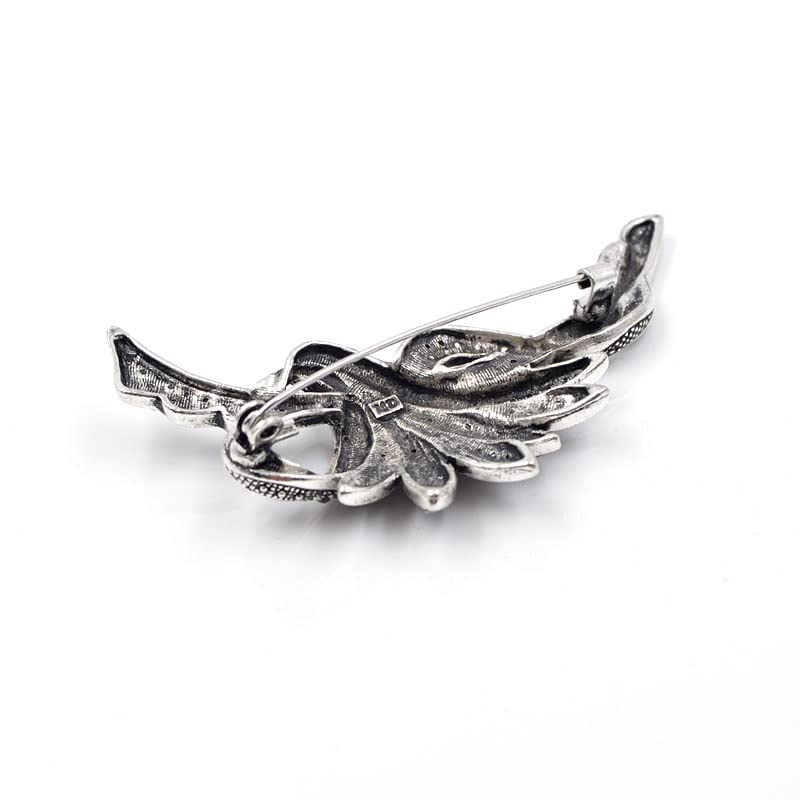Broches fleurs strass pour mariage : l'accessoire idéal - 5
