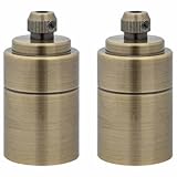 【Installation facile :】 spécialement conçue pour une ampoule E27, la base de la lampe offre une configuration simple - il suffit de connecter correctement les fils au pôle positif/négatif et de visser l'ampoule. Le serre-câble est conçu pour protéger le câblage électrique des contraintes ou tensions mécaniques.