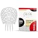 Ole Ole Flamenco Comb for Hair White Flamenco Dancer Spanish Combs Peineta Flamenco Blanca Ornamental Hair Pins