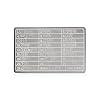 Safe Seed Titanium Wallet 12-25 Word Recovery Passphrase Backup Complete Stamp Kit W/ 2 Titanium Plates & Steel Bench Block Cold Storage Bitcoin Ethereum Solana
