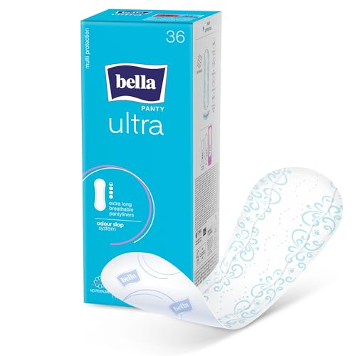 Bella Panty Ultra Panty Liners For Women Daily Use | High Absorbency|20.5 Cm Long | Perfect For White Discharge&Light Spotting | Odour Stop | No Added Perfume | Size Extra Large | Pack Of 1 | 36 Pcs