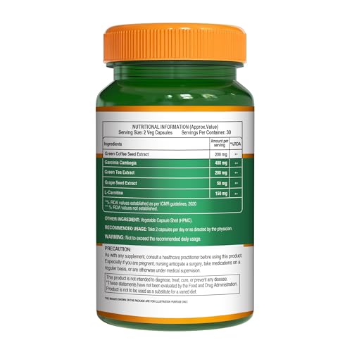 Image of Pure Nutrition Keto Fatmelt with Garcinia Cambogia for Weight Loss with Green Tea Extract & L Carnitine | Craving Control | Weight Management Supplement Supports Healthy Digestion & Metabolism - 60 Veg Capsules