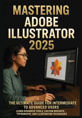 Mastering Adobe Illustrator 2025: The Ultimate Guide for Intermediate to Advanced Users: Learn Advanced Tools, Custom Brushes, Typography, and Illustration Techniques
