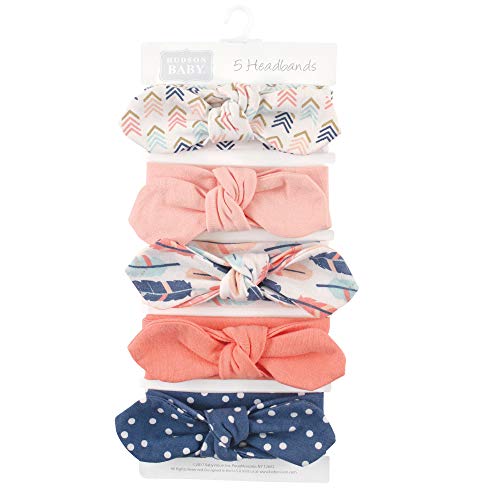 Hudson Baby Infant Girl Cotton And Synthetic Headbands Feathers, 0-24 Months #TOP1