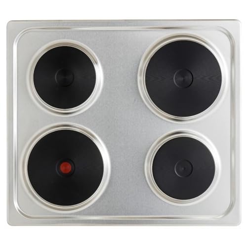 PKM Einbauherdset BIC3-I KP IX-2/2 55 Liter Garraum | 3 Backofen Funktionen | Ober- und Unterhitze | 7900 Watt | 1 Blitzkochplatte | Edelstahlblende | Fettpfanne & Grillrost