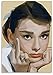 JYSHC Puzzle di Legno 1000 Pezzi Star del Cinema Audrey Hepburn Puzzle Giocattoli Educativi per Regalo di Compleanno per Adulti Fj030Qx