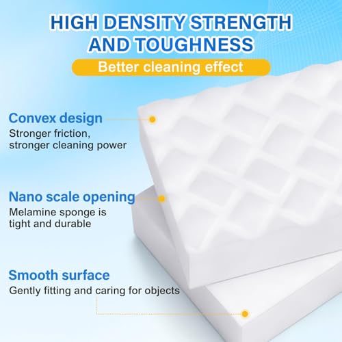 CXYARY 2x-Density Melamine Eraser Sponges 30-pack — view 3
