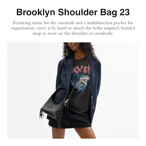 Coach Brooklyn Shoulder Bag 23 with Fringe2