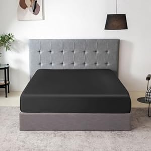 THXSILK Natural Silk Fitted Bed She...