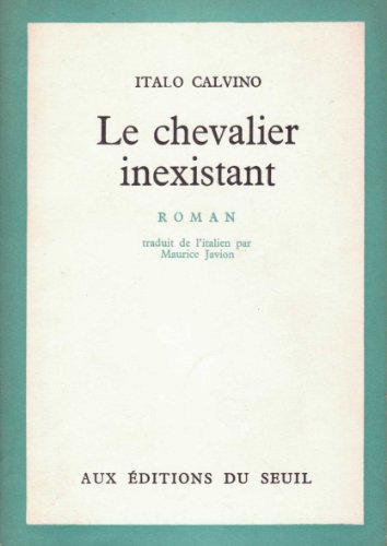 Le Chevalier inexistant [French] 2020014335 Book Cover