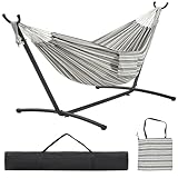 Yaheetech Double People Hammock & Stand Set w/Storage...