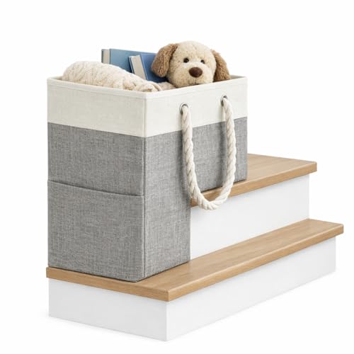 talisleskye Stair basket,Foldable staircase baskets,Stair basket for wooden and carpeted