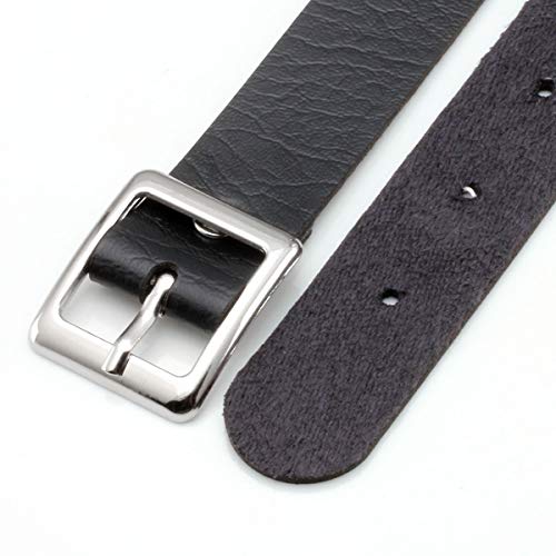 Eigso Vintage Punk Goth Studded Rivet Pu Leather Collar Choker Necklace with Spikes Adjustable4