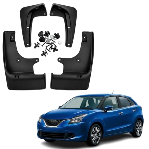 Image of KyloXtreme MUD Flap for BALENO 1st Gen (2015-2021) | All-Terrain Mud Flap Set - Durable Splash Guards for Cars and Trucks, Offering Maximum Protection from Mud