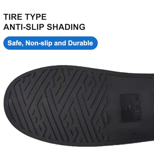 image for YUEYA Waterproof Shoe Covers for Rain, Outdoor Cycling Non-Slip Rain B