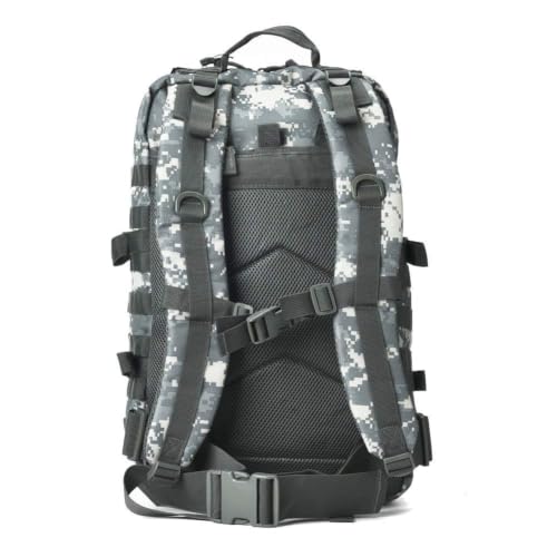 Image of REEBOW GEAR Military Tactical Backpack Large Army 3 Day Assault Pack Molle Bag Backpacks (ACU Camo)