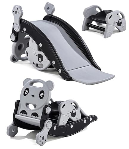 Play Nation 3-in-1 Panda Slide, Rocker & Chair - Image 2