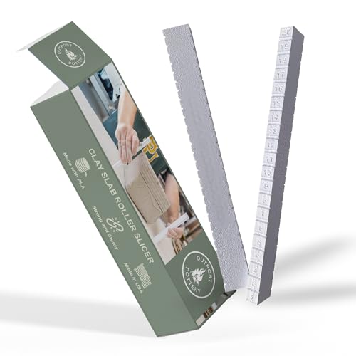 OUTPOST POTTERY Clay Slab Roller for Ceramics