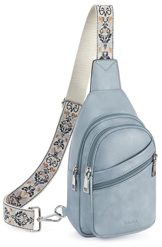 Hands-Free Denim Festival Bag