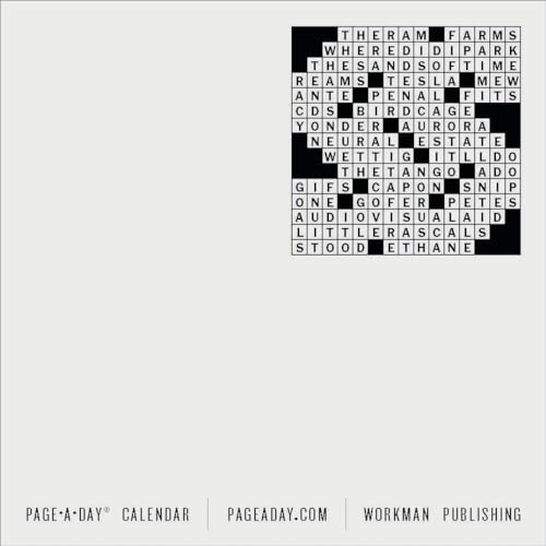 The New York Times Crossword Page-A-Day(r) Calendar 2025 - Image 8