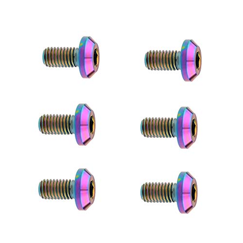 Vis tête hexagonale titane M8x15mm à M8x40mm arc-en-ciel pour visserie filetée - 4