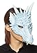 HMS Unisex-Adult's Supersoft Dragon Mask-IB, Ice Blue, One Size