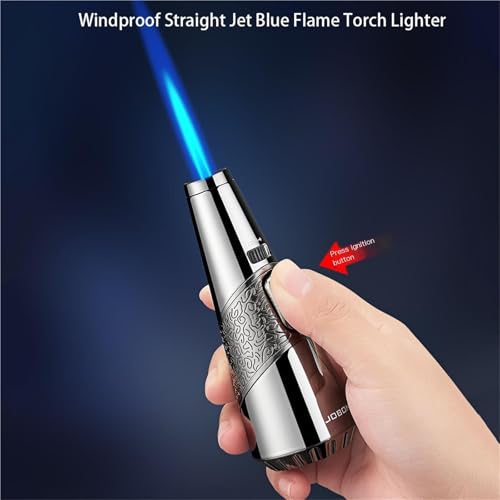 Encendedor de soplete recargable, el regalo elegante para puros 5