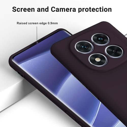 Image of FIRST MART Matte Silicone Back Cover for Redmi Note 15 Pro - Purple