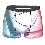 Dies ist kurze Boxershorts für Herren wie abgebildet