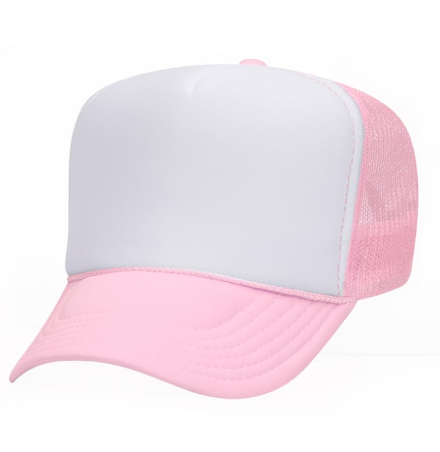 Image of Otto Cap 5-Panel High Crown Mesh Back Trucker Hat