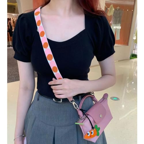 Image of Jiesinlov Canvas Purse Straps Replacement Crossbody Adjustable Shoulder Strap for MINI Bag or Replay