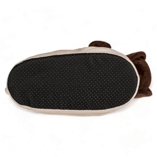 MIJOMA Plüsch Hausschuhe, Superbequem, Rutschfest, Kuschelig aus 100% weichem Velourplüsch (Mops, EU Schuhgrößensystem, Kleinkind, Damen, Numerisch (von/bis), M, 31, 32)
