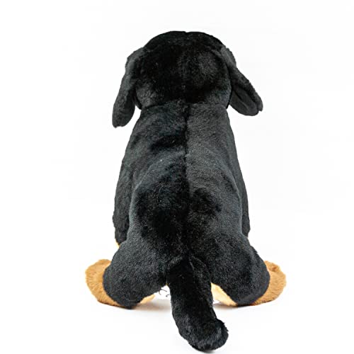 Teddys Rothenburg Kuscheltier Hund Dackel 30 cm schwarz-braun Plüschhund Plüschtier
