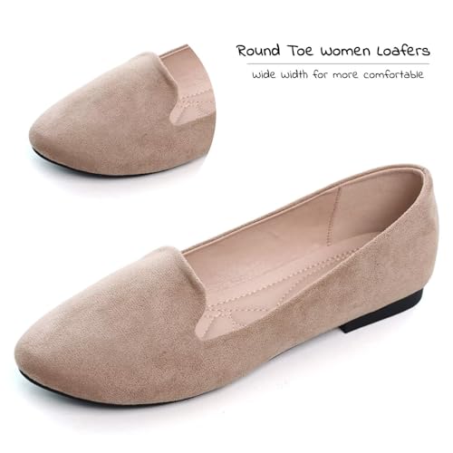 Image of SAILING LU Women Round Toe Comfortable Ballet Flats | Shoes for Women, Dressy, Slip-ons, Loafers