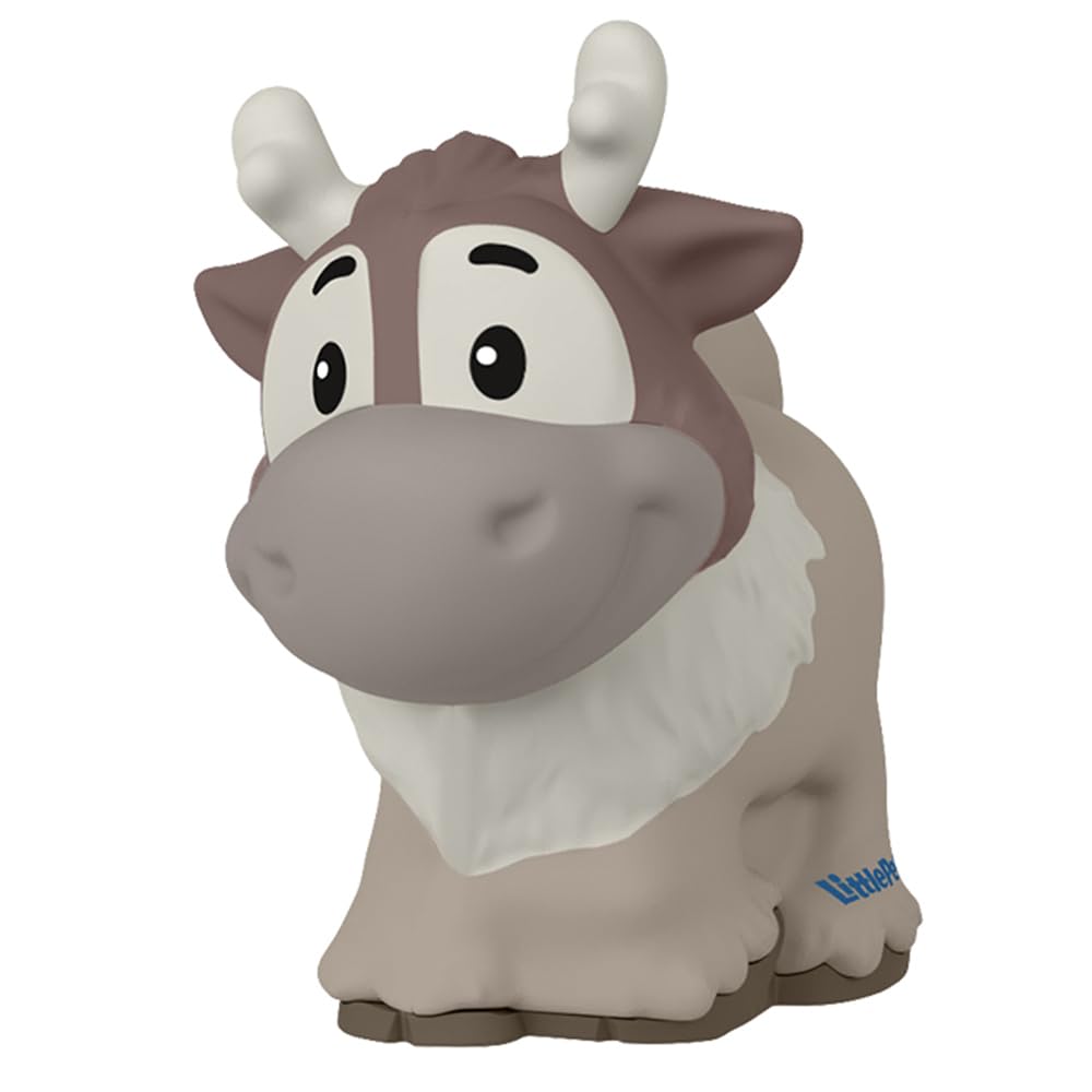 Replacement Part for Fisher-Price Little-People Carry Along Castle Case Playset - HMX76 - Replacement Reindeer Sven Figure - Inspired by Disney Frozen Movie