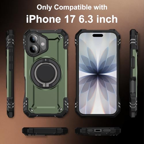 Coque pour iPhone 17 de qualité militaire robuste et élégante compatible avec charge MagSafe - 2