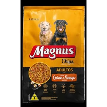 Magnus Ração Seca Para Cães Adultos Chips 15Kg Adimax