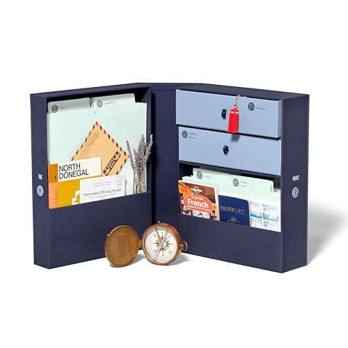 Savor | Travel and Adventure All-in-One Organizer | One Convenient Home to Keep Your Travel and Adventure Keepsakes Disney Mementos Guides Maps Photos Badges and Souvenirs Safe and Organized
