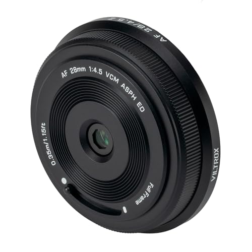 Image of VILTROX 28mm f4.5 Pancake Lens Z, AF 28mm f4.5 Z Mount Lens for Nikon, Full Frame Z Mount for Nikon Z7ii Z8 Z5 Zfc Z6ii Z6iii Z50 Zf