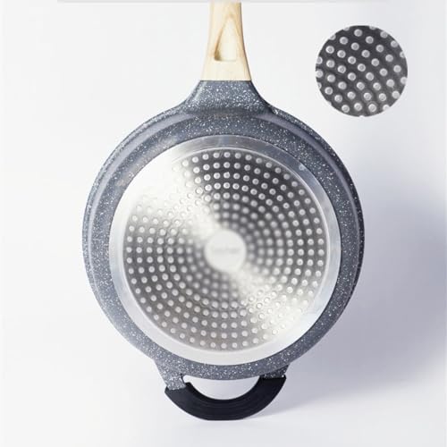 Wok de piedra antiadherente resistente al calor miniatura 4