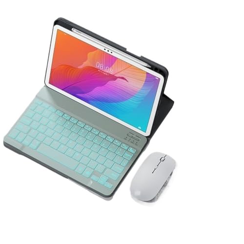 Clavier MatePad SE 10.4 avec coque silicone pour travailler au café ou en voyage