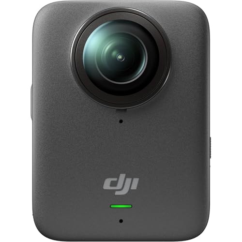 DJI Osmo 360 Standard Combo, 360 Camera with 1-Inch 360° Imaging, Native 8K 360° Video Bundle with 128GB Memory Card, Ca - Additional View