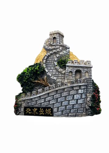Imán Decorativo Souvenir Gran Muralla Beijing miniatura 1