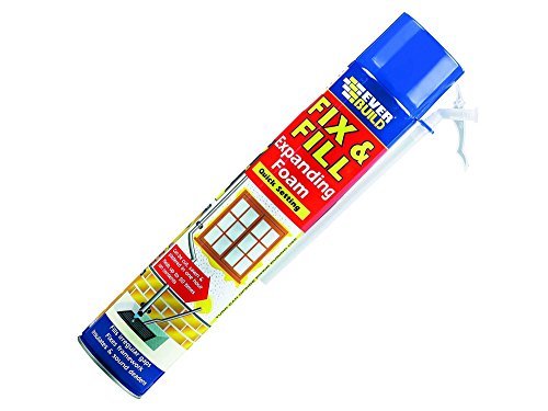 Image of 12 x Everbuild Fix & Fill Expanding Foam and Filler - 750ml by Everbuild