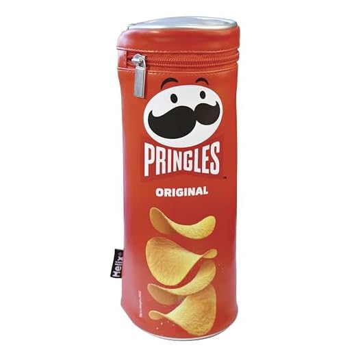 Helix Federmappe von Pringles Mäppchen 23 X 7.5 X 7.5cm gemischt