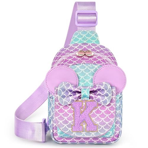 Image of Mibasies Sling Bag for Girls Gift, Toddler Girl Toys, Blue Purple K