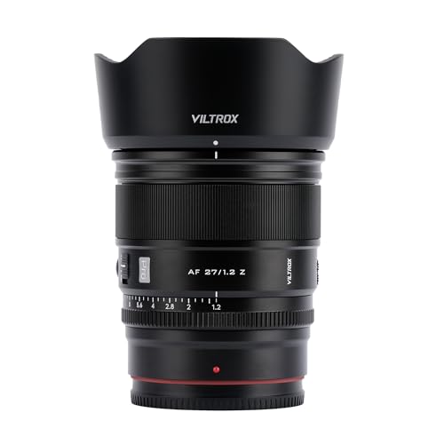 Image of VILTROX PRO 27mm F1.2 APS-C Auto Focus Lens Compatible with Nikon Z9 Z8 Z7 Z6 Z5 Z50 Z30 ZFC Nikon Z Mount Cameras Lens (27 mm f /1.2)