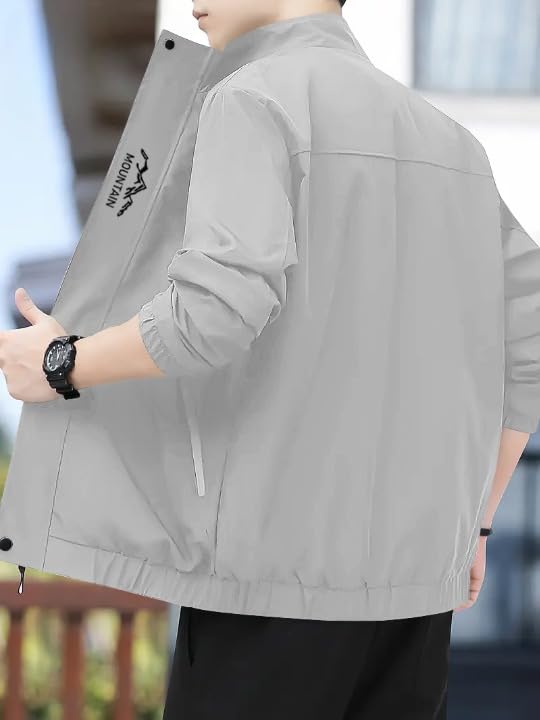 Image of Celary Men's Bomber Jacket | Lightweight Casual Zip-Up Jacket | Stylish Slim Fit Outerwear for All Seasons