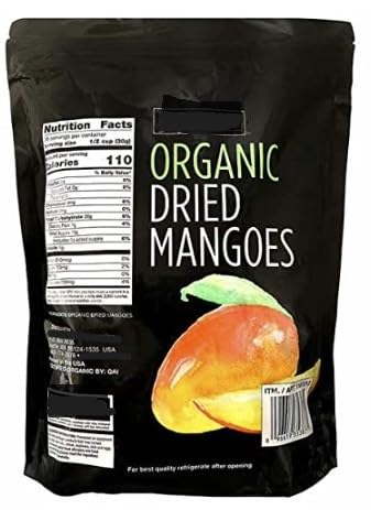 Generic Kirkland Signature Organic Dried Mangoes, 2.5 Pounds